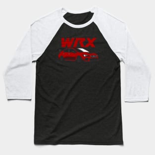 WRX Red Baseball T-Shirt